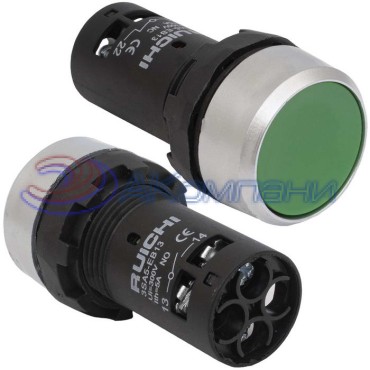 Кнопочный переключатель RUICHI LXA2 (3SA5)-EB134, NO-NC, IP66