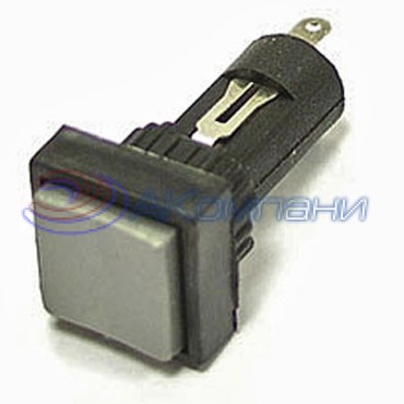 Кнопочный переключатель RUICHI PBS-32B, OFF-(ON), серый