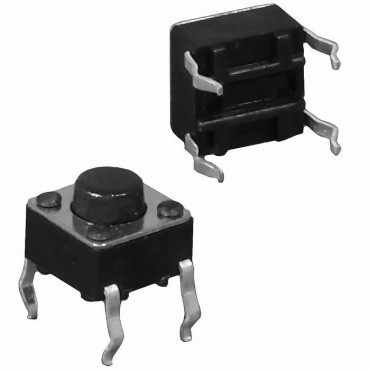 Тактовая кнопка RUICHI KAN4511-0381B, 4.5x4.5x3.8 мм