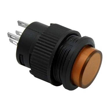 Кнопочный переключатель RUICHI R16-503BD-Y без замка