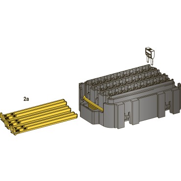 Модуль предохранителей MINIVAL (для 30 шт.) или микрореле (10 шт.), шт