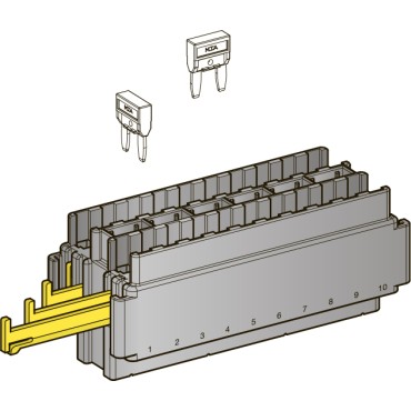 Модуль предохранителей MINIVAL, шт