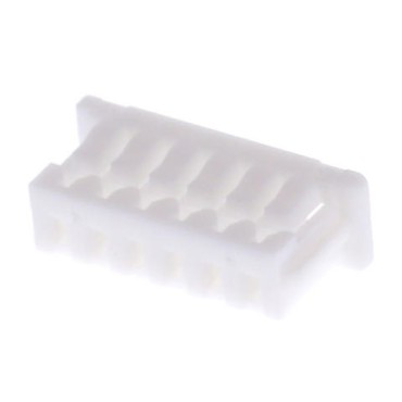 51021-0600 Обжимной корпус разъема PicoBlade, 1 ряд, 6 pin, шаг 1,25 мм, натуральный
