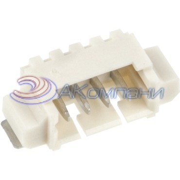 53261-0471 Разъем штыревой типа провод-плата, угловой, 1.25 мм, 4 контакта, серия PicoBlade 53261