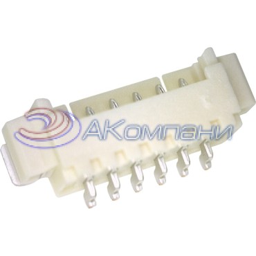 53261-0671 Разъем штыревой типа провод-плата, угловой, 1.25 мм, 6 контактов, Серия PicoBlade 53261