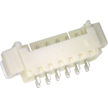 53261-0671 Разъем штыревой типа провод-плата, угловой, 1.25 мм, 6 контактов, Серия PicoBlade 53261