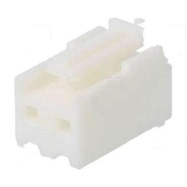 1-1123722-2, Корпус разъема розетка 2 pin, 3.96мм без контактов (VHR-2N)