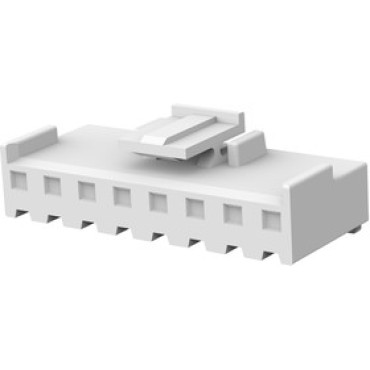 1-1123722-8, Корпус разъема розетка 8 pin, 3.96мм без контактов (VHR-8N)