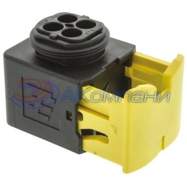 1-1418390-1, корпус розетки 4pos (MCP) HDSCS черный