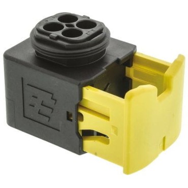 1-1418390-1, корпус розетки 4pos (MCP) HDSCS черный