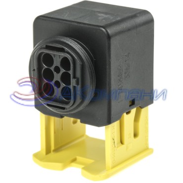 1-1418469-1, Корпус разъема 6POS,AMP MCP1.5K,REC. HSG,CODA