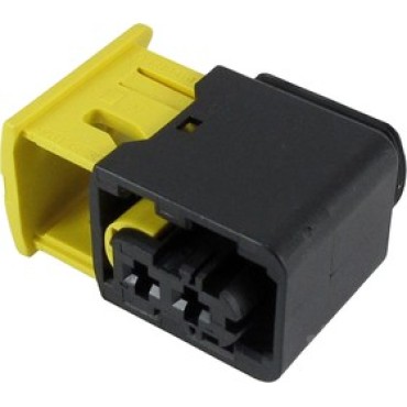 1-1418483-1, Разъём гнездо 2-х конт. HDSCS MCP2.8 с сдвижным фиксатором