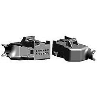 1-1534096-2, Корпус разъема MQS ABDECKKAPPE 2X6P