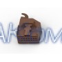 1-1534097-1, Корпус разъема MQS 2X8P BROWN