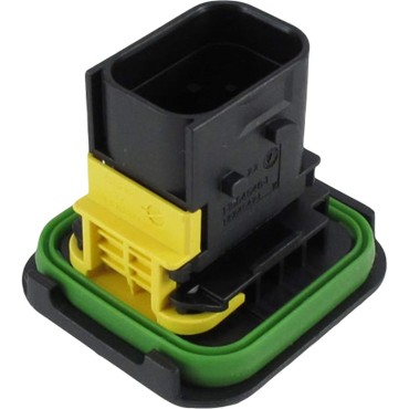 1-1564546-1, Автомобильный разъем, 2POS,TAB 5.8X0.8,TAB HSG,ASSY черный