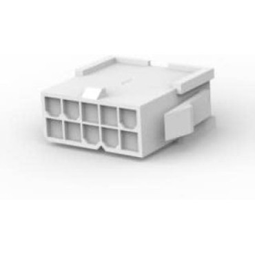 1-1586018-0, Корпус разъема 10P PM PLUG VAL-U-LOK V0