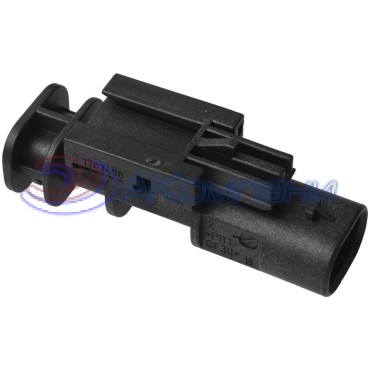 1-1703498-2 Корпус разъема 2POS 4мм TAB 1.2X0.6 TAB HSG ASSY