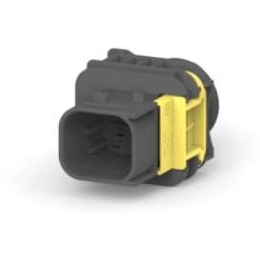 1-1703773-1 Корпус разъема, "папа", 6PIN, 20А, IP67 черный