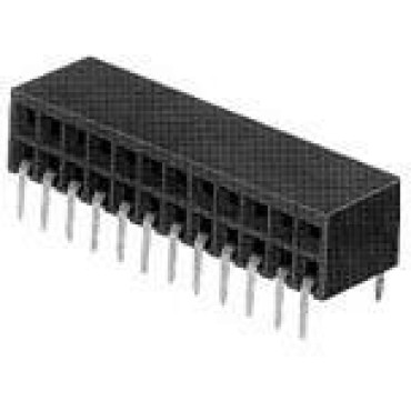 1-216604-0, Разъем 2X10P HV190 RCPT SE