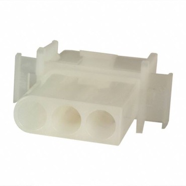 Корпус розетки для контактов штырей .140 MATE-N-LOK 6.09 мм 3 контакта 1-350347-0 Tyco Electronics