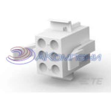 1-480273-0, Корпус разъема SOCKET PANEL 6 CRKTS