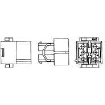 1-480288-0, Корпус разъема 12P CMNL CAP HSG M/M NATL