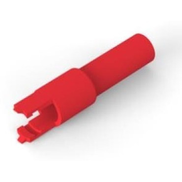 1-480351-2, Корпус разъема гнездо Commercial MATE-N-LOK, 1 Way, 1 Row Red