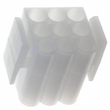 Корпус вилки для контактов гнезд .140 MATE-N-LOK 6.09 мм 9 контактов 1-480585-0 Tyco Electronics