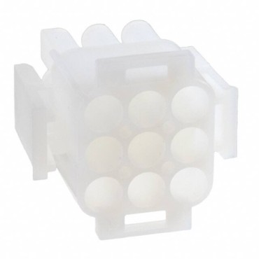 Корпус разъема вилка MATE-N-LOK UL94V-0, 6.35 мм, 9 контактов 350720-1 Tyco Electronics