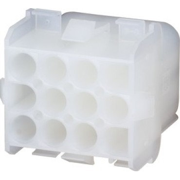 Корпус разъема розетка MATE-N-LOK UL94V-0, 6.35 мм, 12 контактов 350783-1 Tyco Electronics