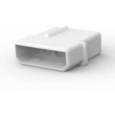 1-480728-0, Корпус разъема MATE-N-LOK CAP 4P Natural