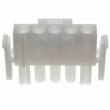 Корпус разъема вилка MATE-N-LOK UL94V-0, 6.35 мм, 5 контактов 350809-1 Tyco Electronics