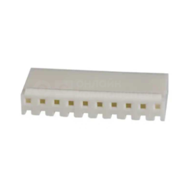 Корпус разъема SL-156 с фиксатором вилки 3.96 мм, 12 контактов 1-640250-2 Tyco Electronics