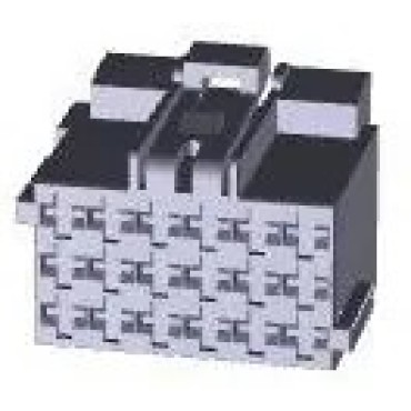 1-965640-2, Корпус разъема, Гнездо, 6 выводов, 5 мм, Junior Power Timer коричневый