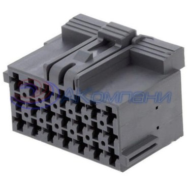 1-967625-2 Корпус разъема JPT 21pin 5мм серый