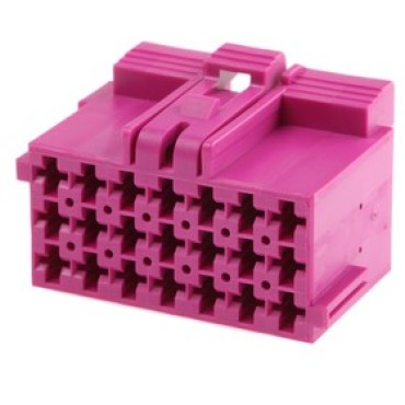 1-967625-3 Корпус разъема JPT 21pin 5мм багровый