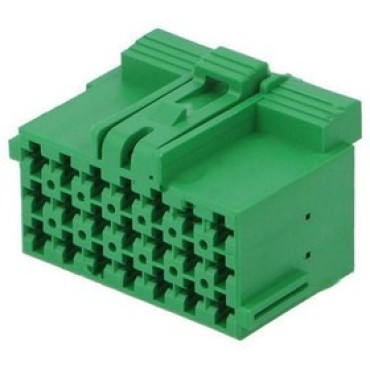 1-967625-4 Корпус разъема JPT 21pin 5мм зеленый