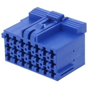 1-967625-6 Корпус разъема JPT 21pin 5мм синий