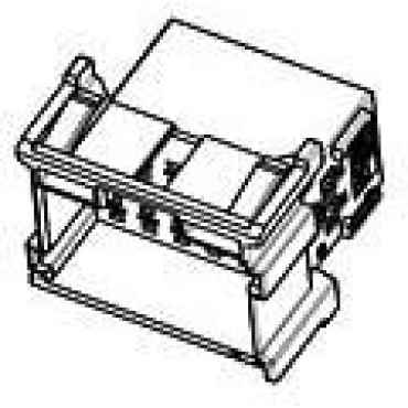 1-0967626-2, Корпус разъема 9P 2TAB 5mm PLUG CONNECTOR HOUSING