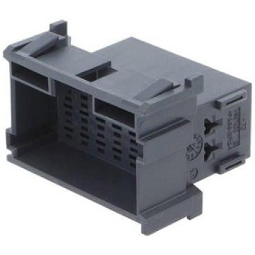 1-967630-2, Корпус разъема, Вилка, 21 вывод, 5 мм, Junior Power Timer серый