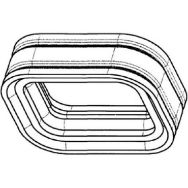 1010-033-0206, Automotive Connectors SEAL, INTF, 2P, RED-ORG, DTM