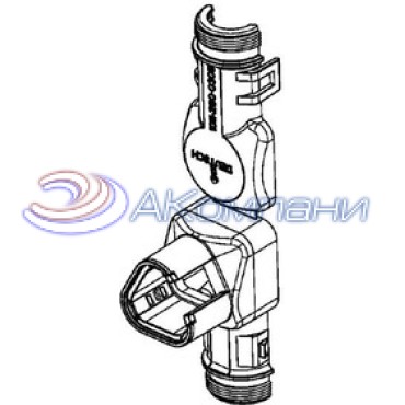 1011-260-0305, DT BACKSHELL 90 3way plug, DT06-3S
