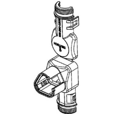 1011-260-0305, DT BACKSHELL 90 3way plug, DT06-3S