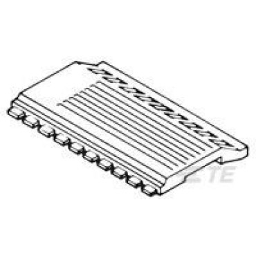 102541-7, Корпус разъема 18P AMPMODU MT COVER DR .100CL