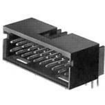 103167-5, Разъем ACTION PIN R.A. 16P dual .150 end