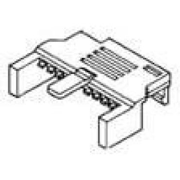 103268-6, Headers & Wire Housings 20P COVER FRONT