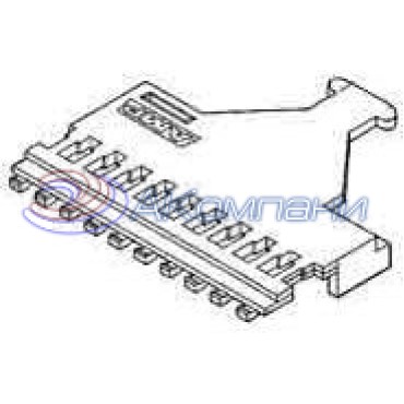 103349-3, Корпус разъема 40P LEVEL V COVER .125CL