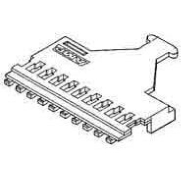 103349-3, Корпус разъема 40P LEVEL V COVER .125CL