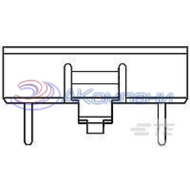 103680-1, Корпус разъема 4 POS MTE COUPLING SHRD SR