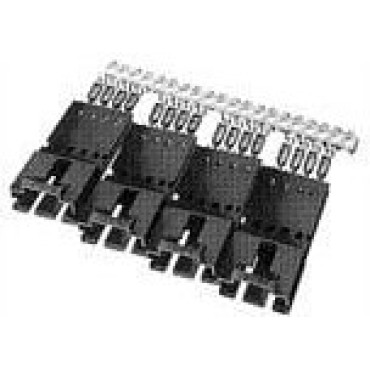 103944-9, Корпус разъема 2.54мм, 4X10 MTE SHRD PIN SR POL .100CL